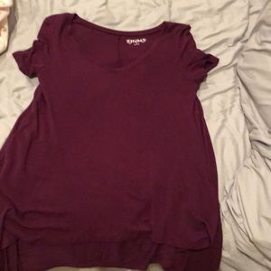Maroon tee